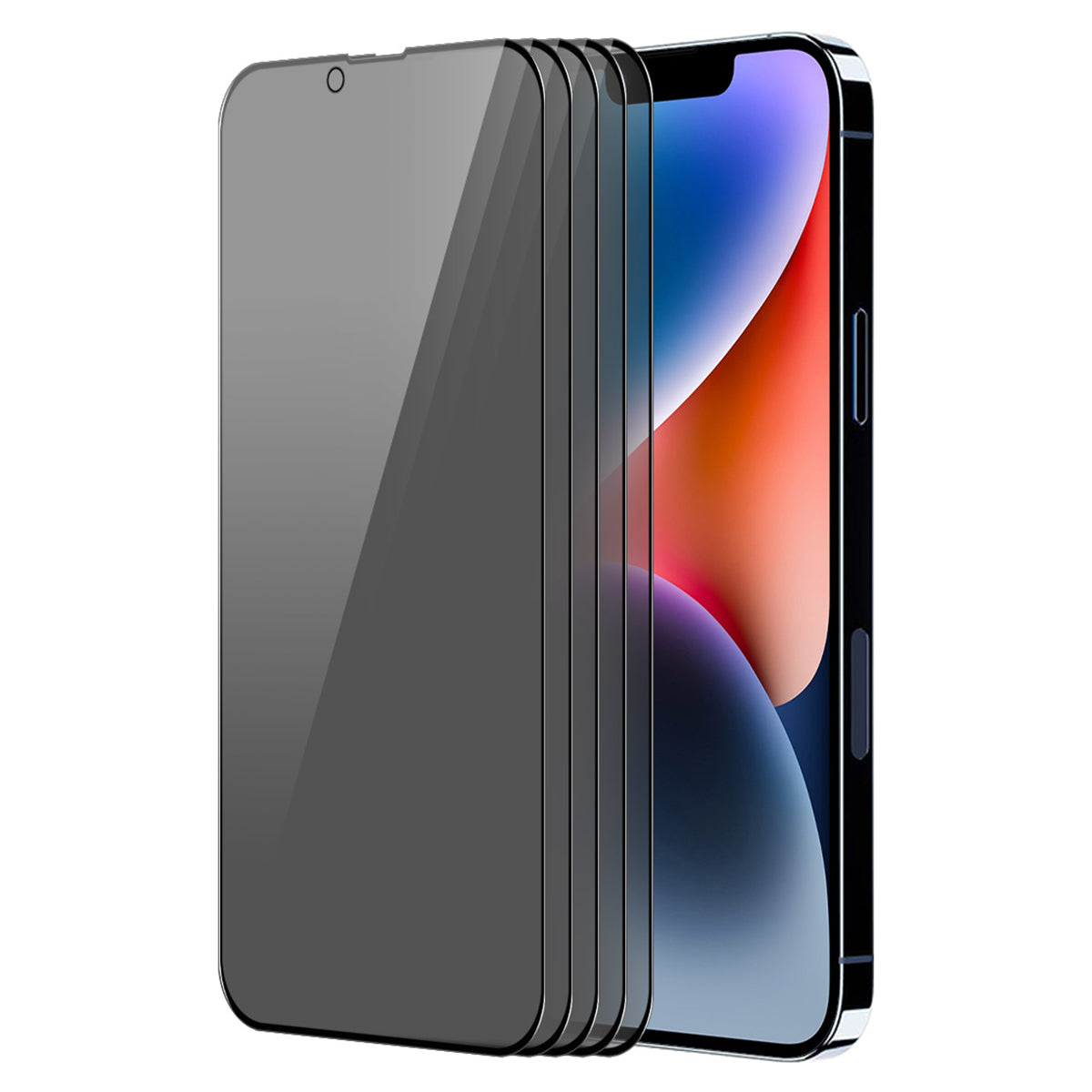 ENKAY HAT PRINCE 5Pcs For iPhone 14 Plus Anti-Spy Screen Protector Anti-explosion Full Cover Film ENKAY HAT PRINCE 5Pcs For iPhone 14 Plus Anti-Spy Screen Protector Anti-explosion Full Cover Film